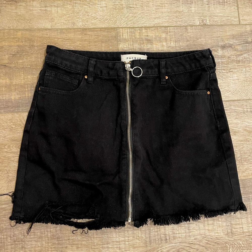 Pacsun Miniskirt ink black